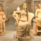 sitting goddesses